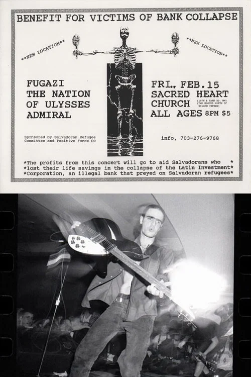 Fugazi: Sacred Heart Church, Washington, DC постер