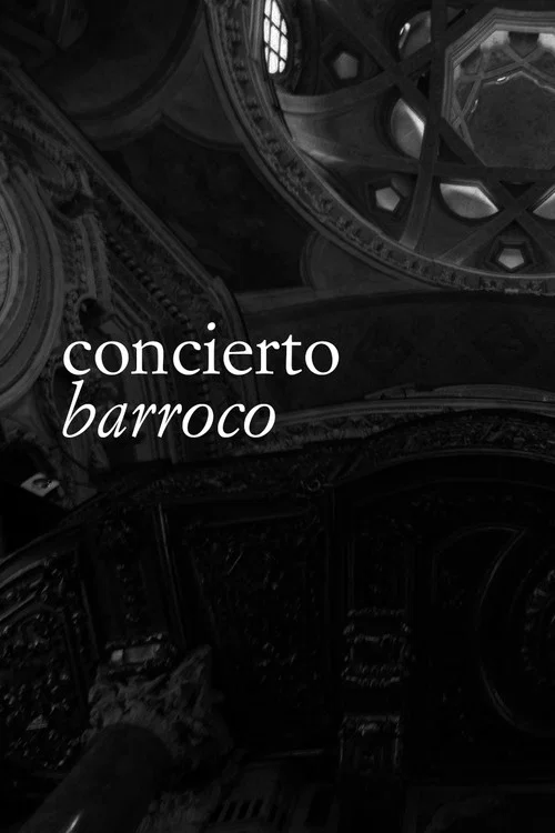 Concierto barroco постер