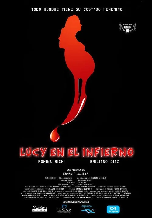 Lucy en el infierno постер