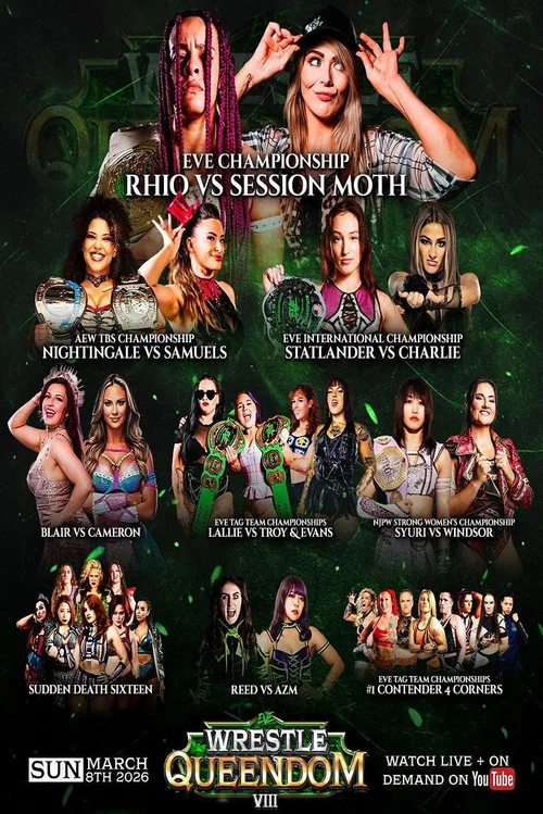 EVE 146: Wrestle Queendom VIII постер