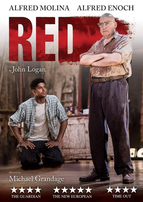 Red постер