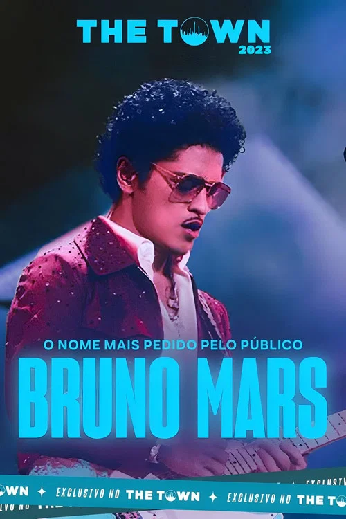 Bruno Mars The Town 2023 постер