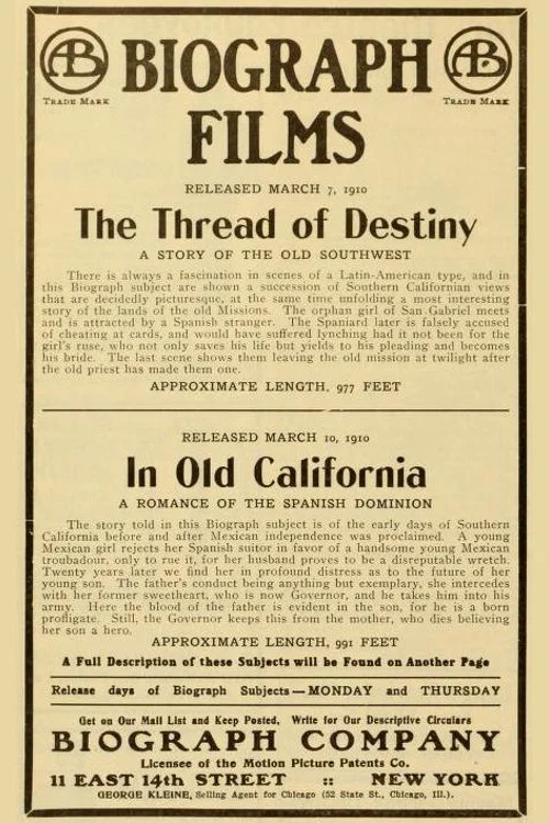 In Old California постер