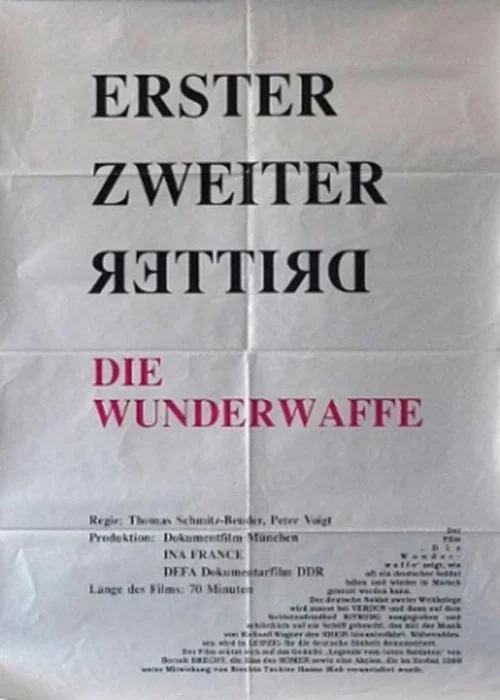 Die Wunderwaffe постер