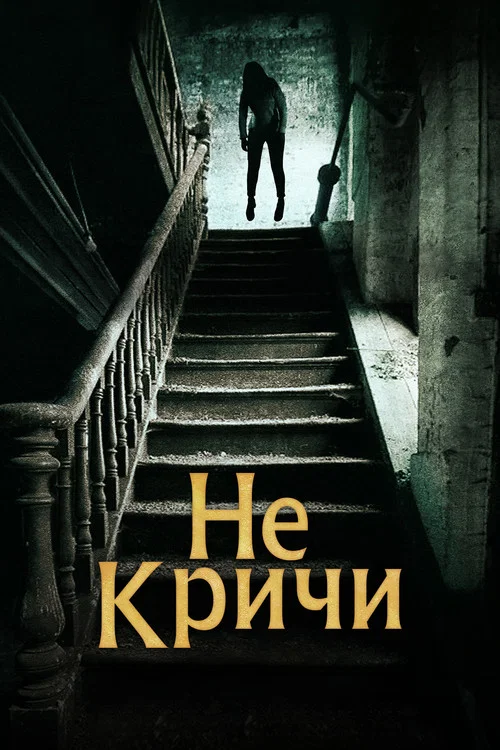 Не кричи постер