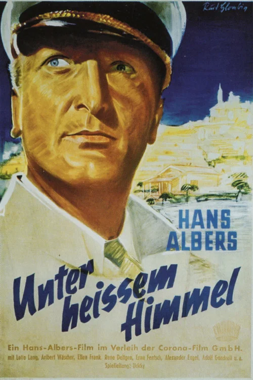Unter heißem Himmel постер