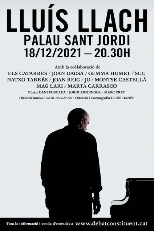 Concert Lluís Llach постер