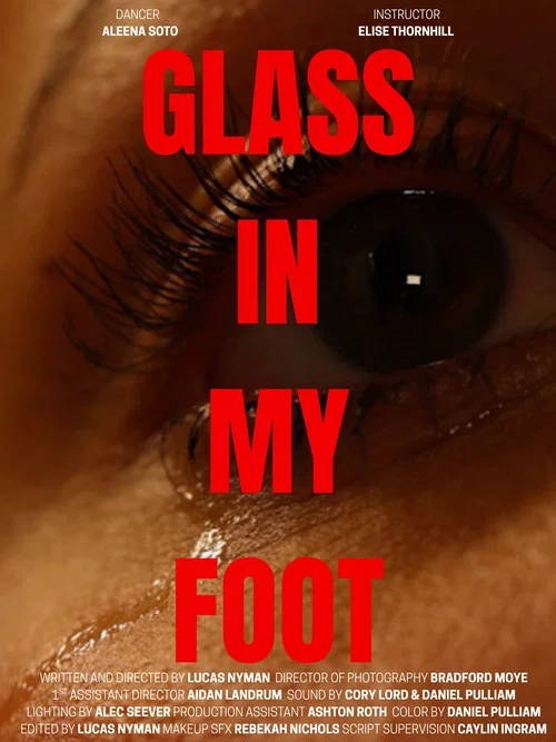 GLASS IN MY FOOT постер
