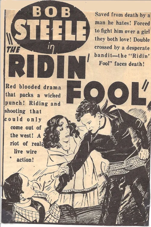 The Ridin' Fool постер