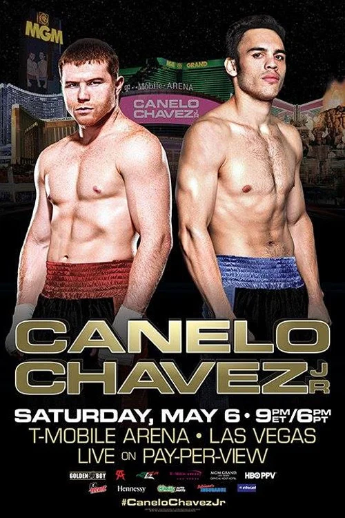 Canelo Alvarez vs. Julio Cesar Chavez Jr. постер