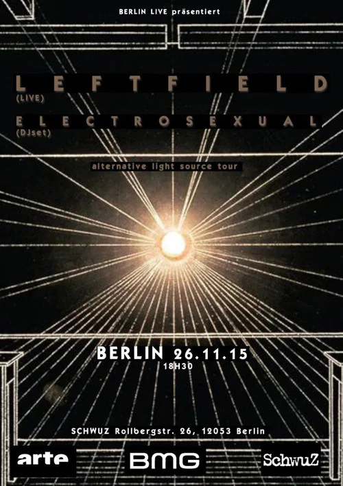 Leftfield : live in Berlin постер