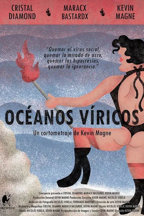 Océanos víricos постер