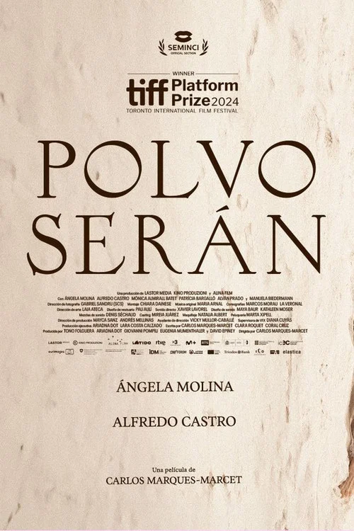 Polvo serán постер