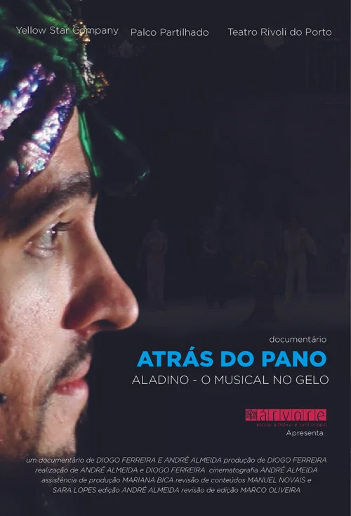 Atrás do pano - Aladino o musical no gelo постер