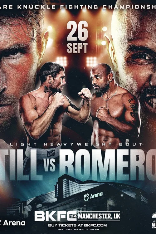 BKFC 94 Manchester: Till vs. Romero постер