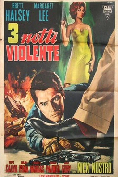 3 notti violente постер