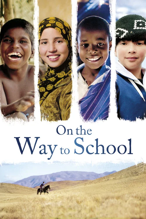 On the Way to School постер