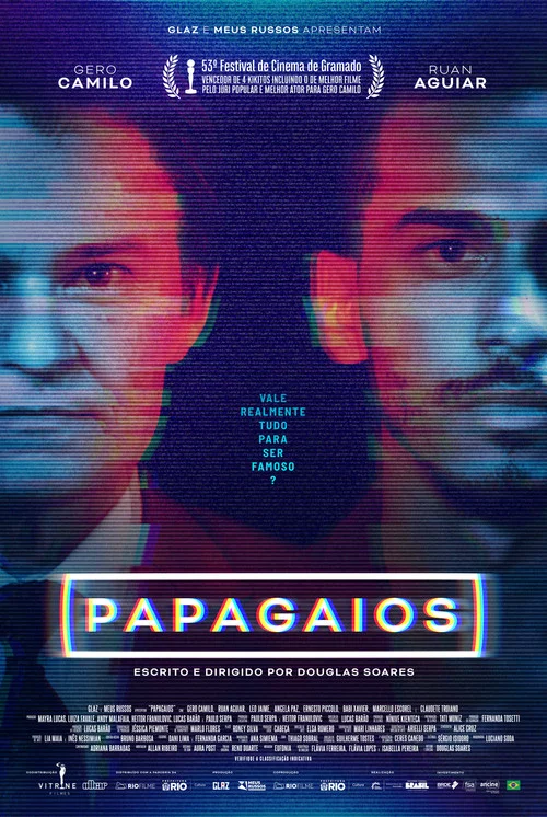 Papagaios постер