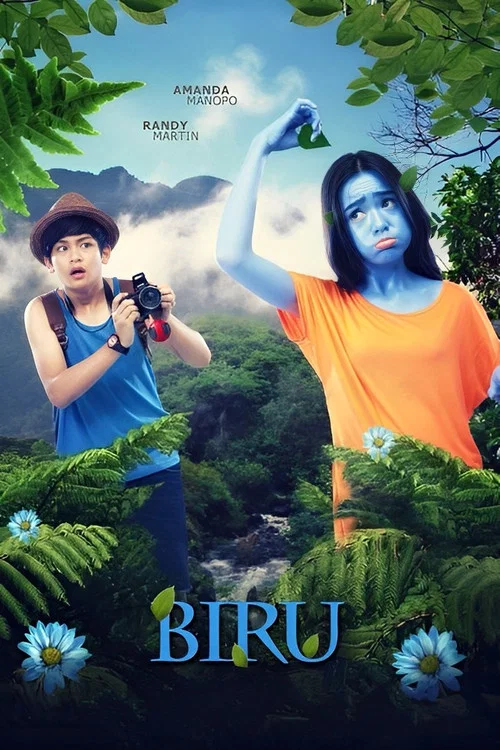 Biru постер