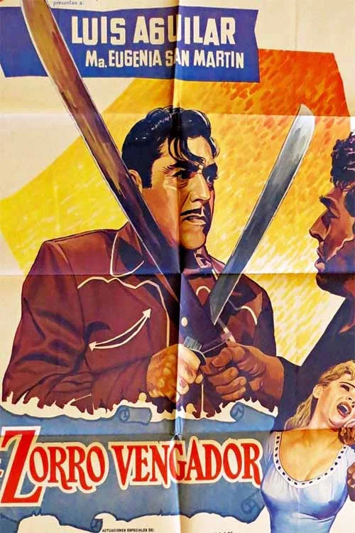 El Zorro vengador постер