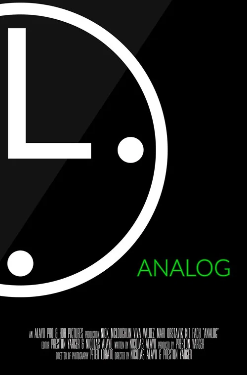 Analog постер