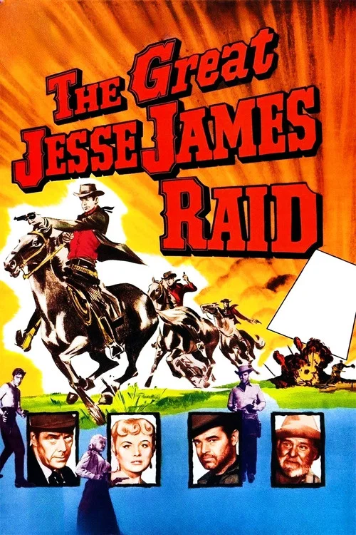 The Great Jesse James Raid постер
