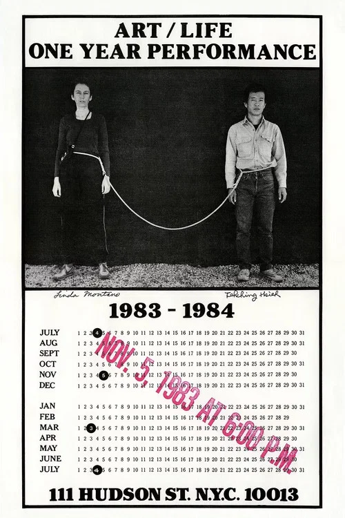 One Year Performance 1983-1984 (Rope Piece) постер