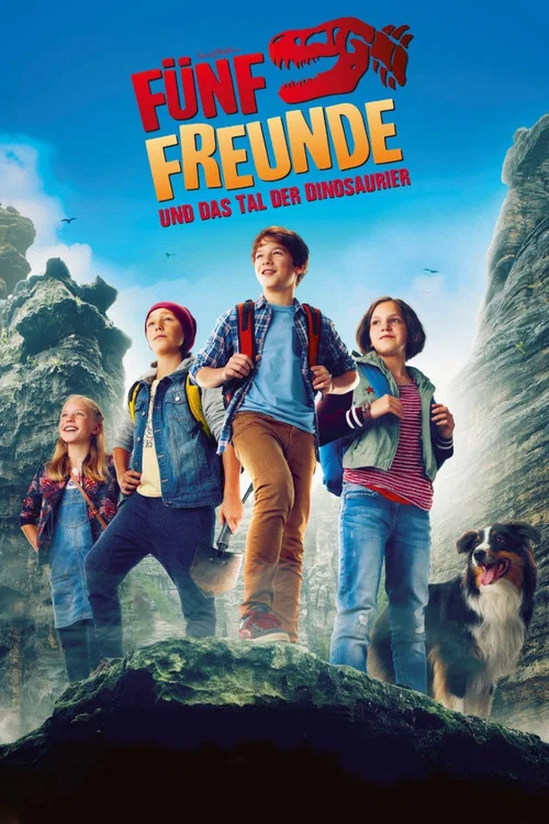 Fünf Freunde und das Tal der Dinosaurier постер