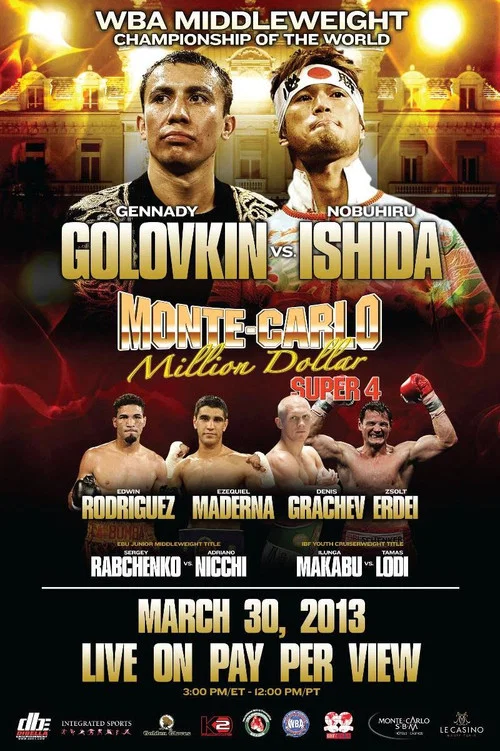 Gennady Golovkin vs. Nobuhiro Ishida постер