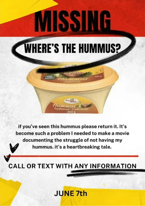 Where's the Hummus? постер