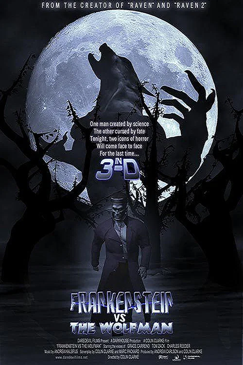 Frankenstein vs. the Wolfman in 3-D постер