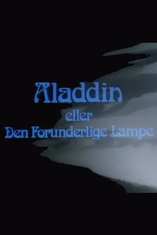 Aladdin eller den forunderlige lampe постер