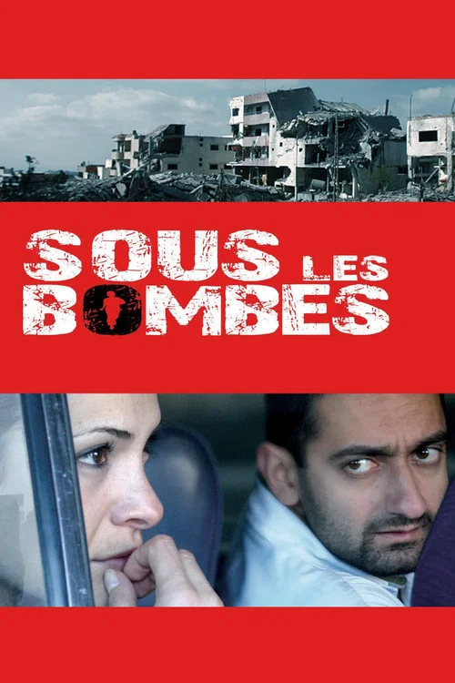 Sous les bombes постер