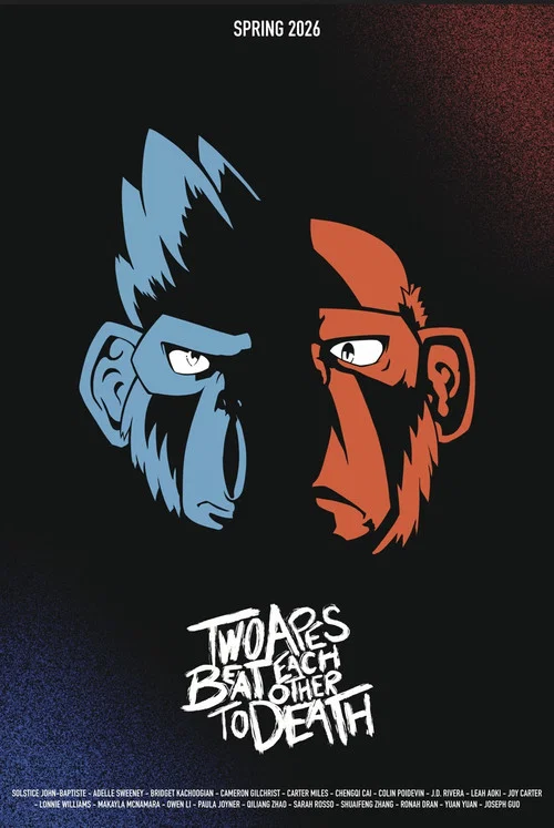 Two Apes Beat Each Other to Death постер