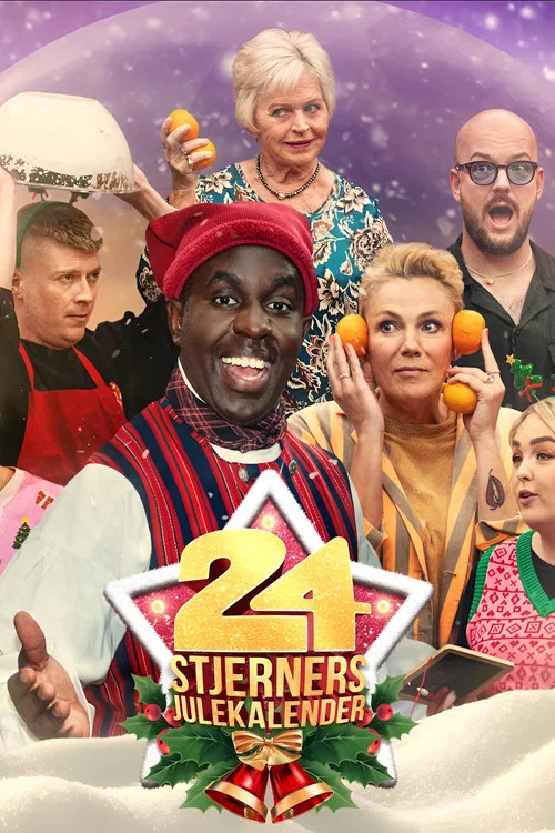 24 stjerners julekalender постер