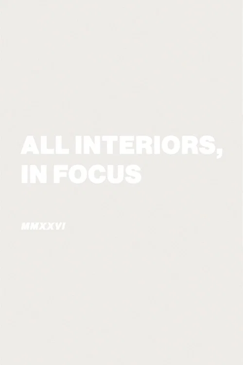 All Interiors, In Focus постер