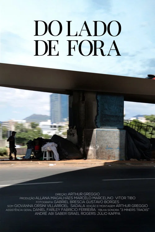 Do Lado de Fora постер