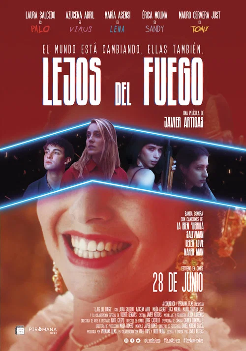 Lejos del fuego постер