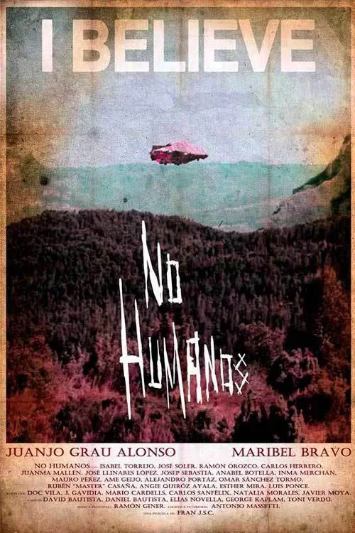No humanos постер