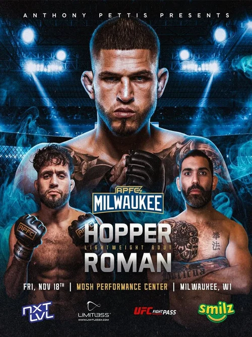 Anthony Pettis FC 3: Hopper vs. Roman постер