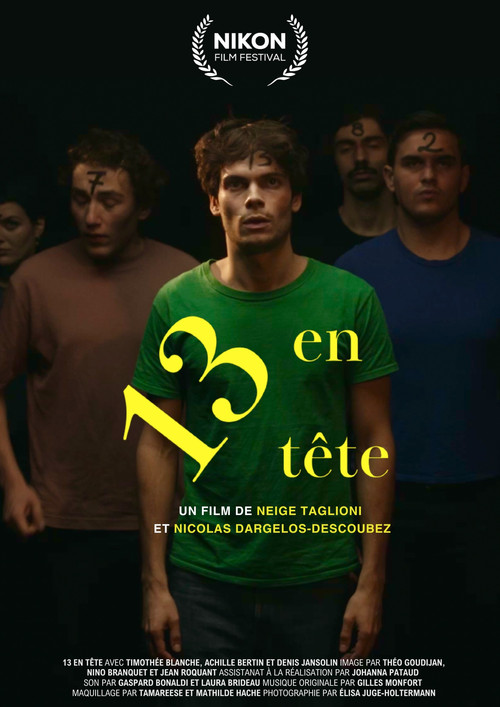 13 en tête постер