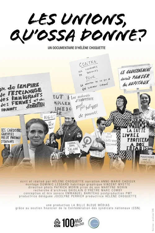 Les unions qu'ossa donne? постер