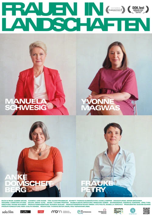 Frauen in Landschaften постер