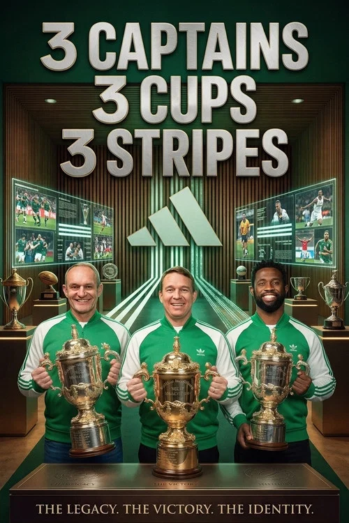 3 Captains, 3 Cups, 3 Stripes постер