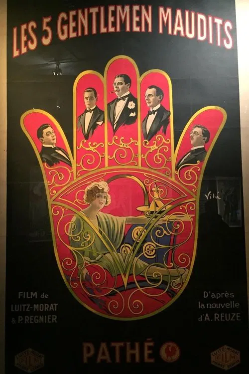 Les Cinq Gentlemen maudits постер