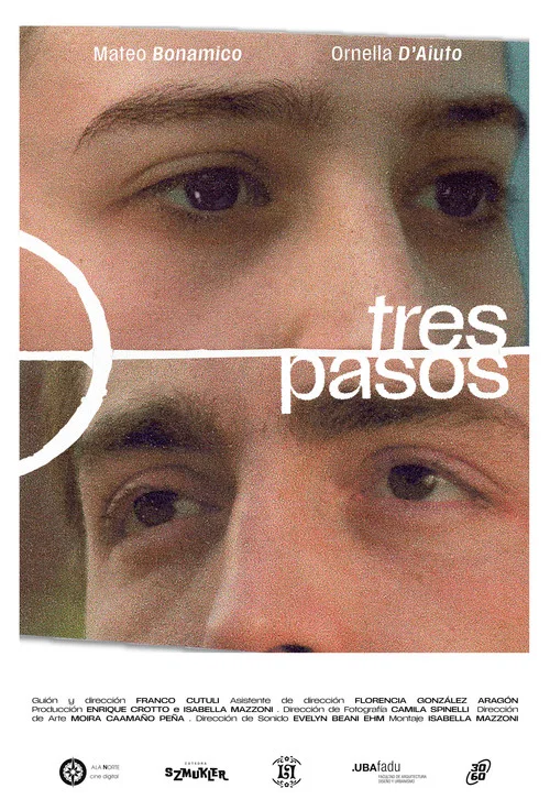 Tres pasos постер