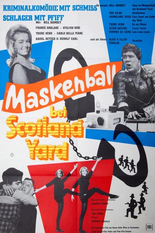 Maskenball bei Scotland Yard постер