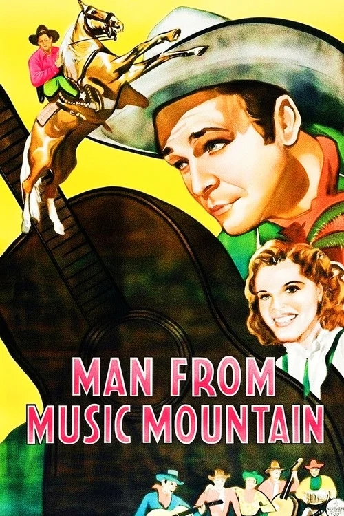 Man from Music Mountain постер
