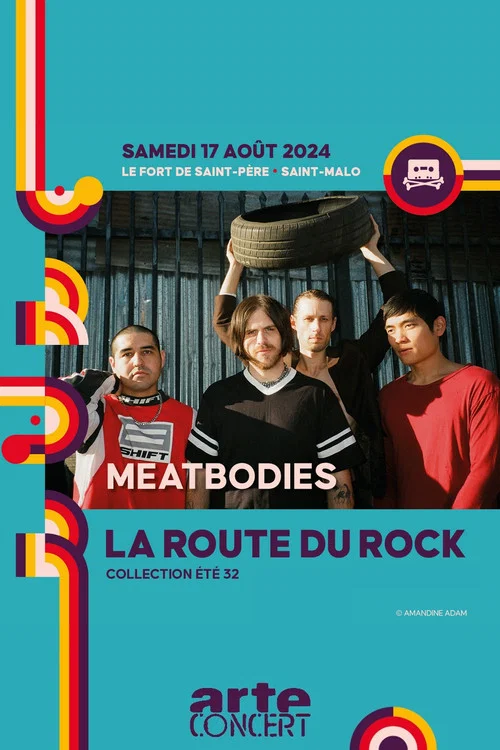 Meatbodies - La Route du Rock 2024 постер