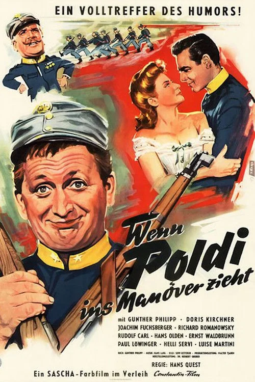 Wenn Poldi ins Manöver zieht постер